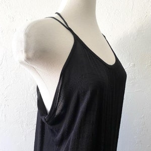 Sisley semi sheer knit midi dress