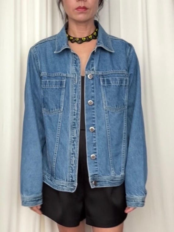 Vtg denim jacket