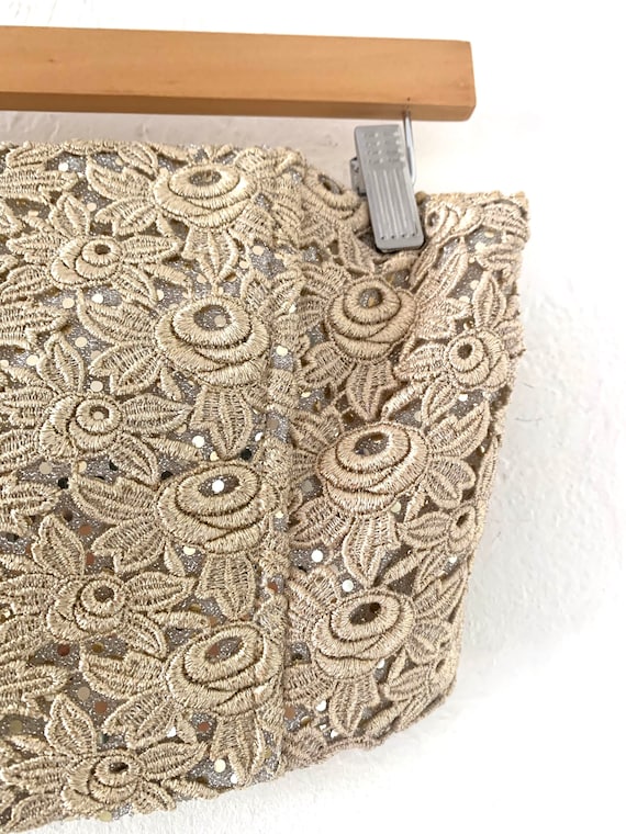 Vtg Jessica McClintock crop bustier - image 1