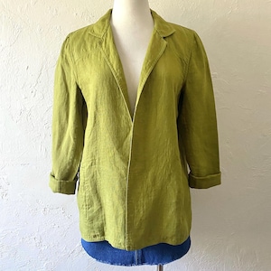 Linda Allard Ellen Tracy linen jacket