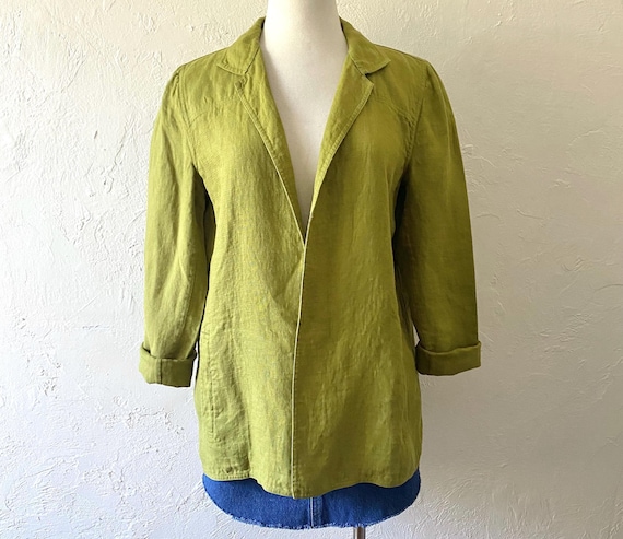 Linda Allard Ellen Tracy linen jacket