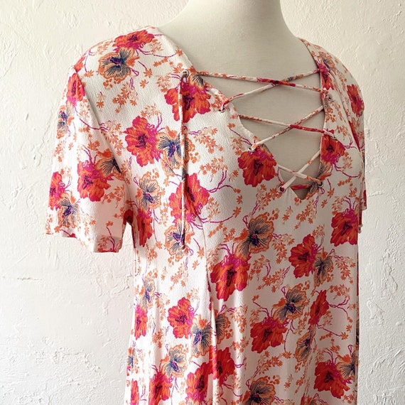 Lace up Flare Mini Dress - Etsy Singapore
