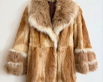 70s Real Fur Coat - Etsy