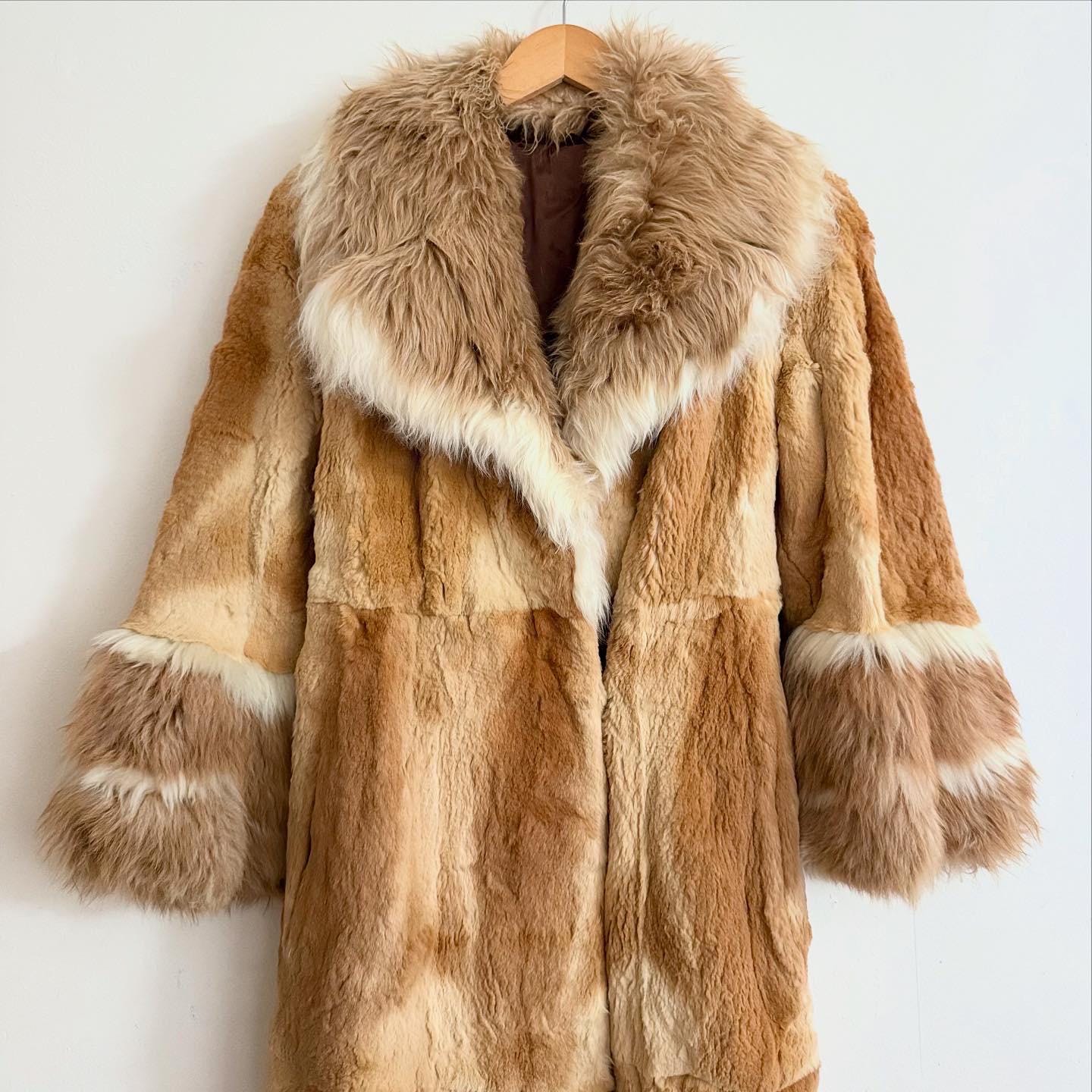 Vtg Fur Coat - Etsy