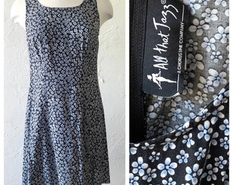 All that Jazz rayon mini dress - 7/8 medium