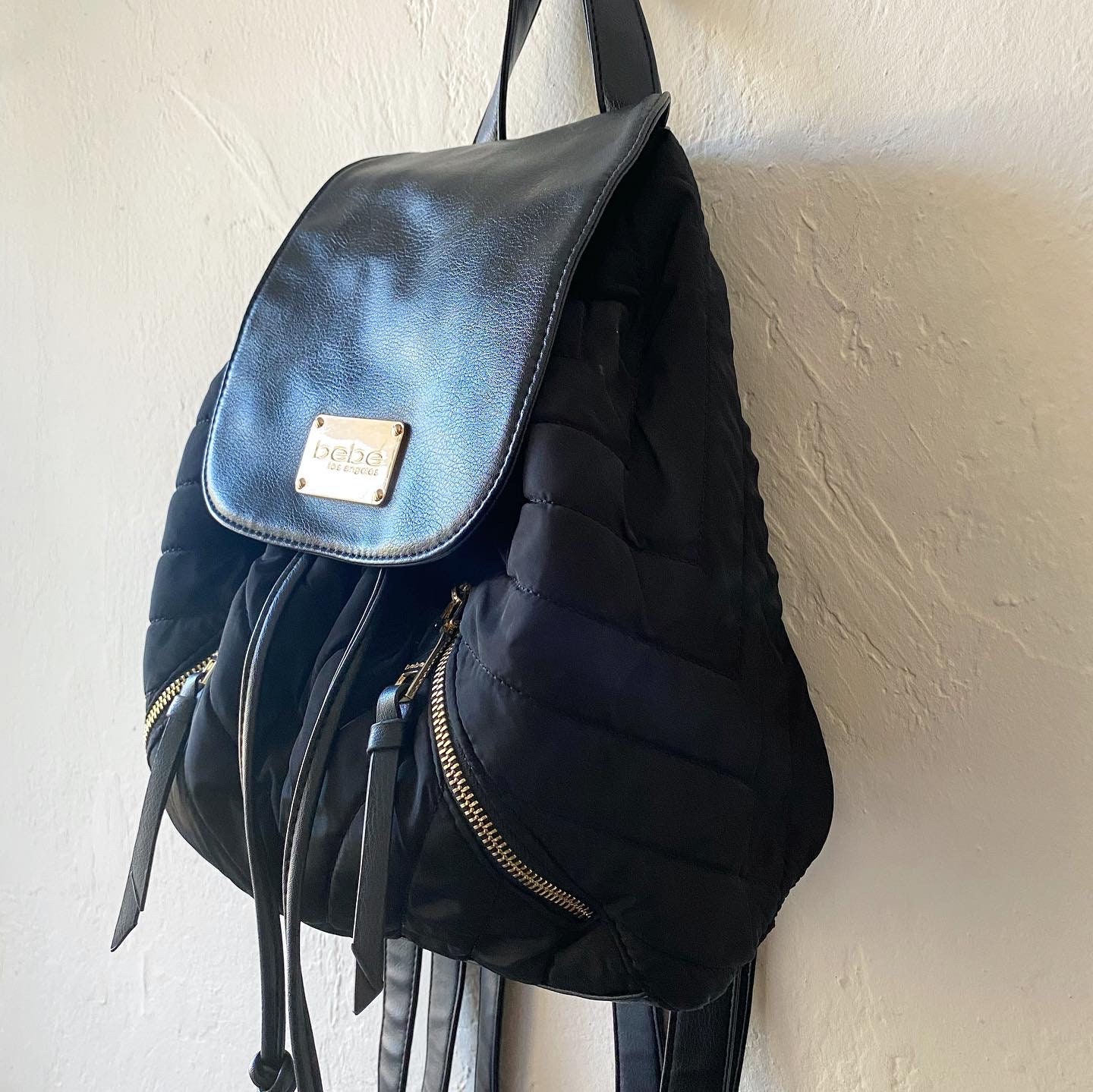 Bebe Quilted Backpack - Etsy
