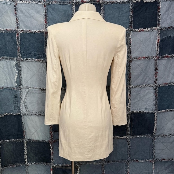 Buy Zara Linen Wrap Blazer Dress Online in India - Etsy