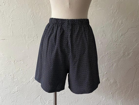 Vtg high waist rayon shorts - image 2