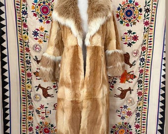 70s Real Fur Coat - Etsy