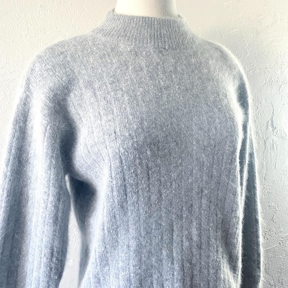 80s angora sweater