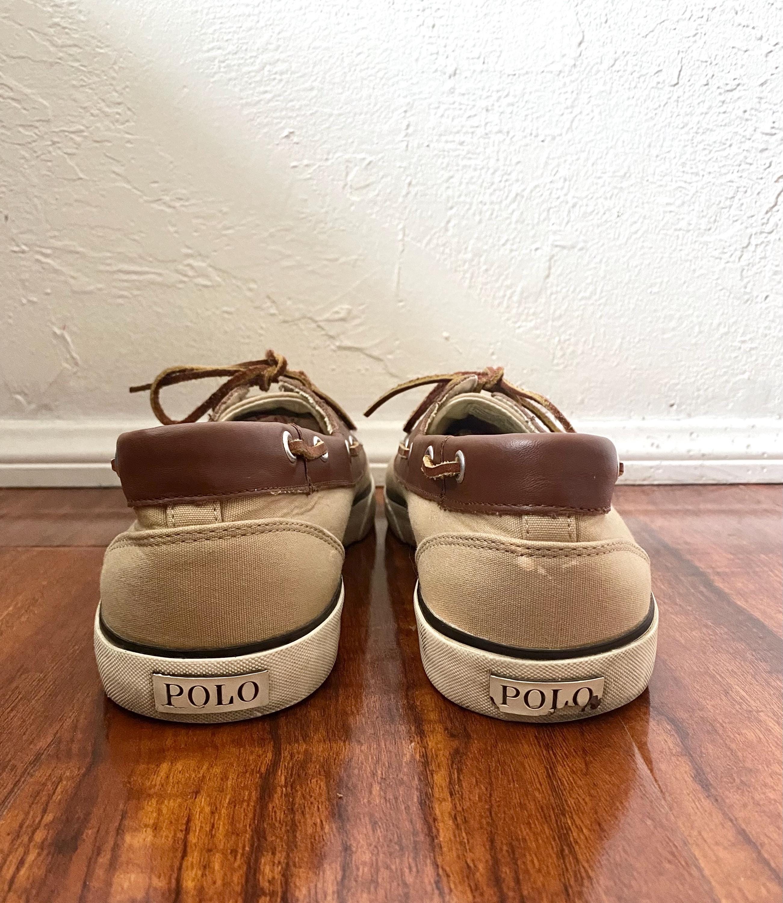 Vtg Polo Ralph Lauren Boat Shoes - Etsy