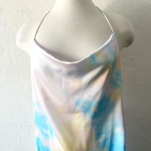 Zara backless halter dress