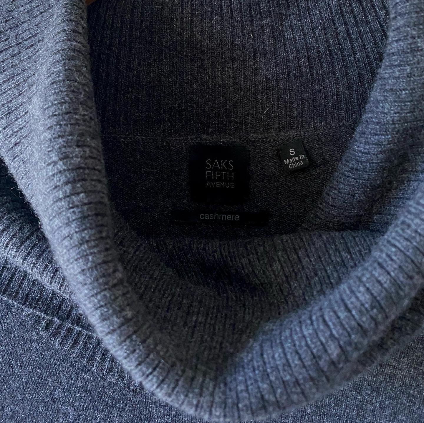サックス・フィフス・アベニューのカシミアセーター - Etsy 日本
