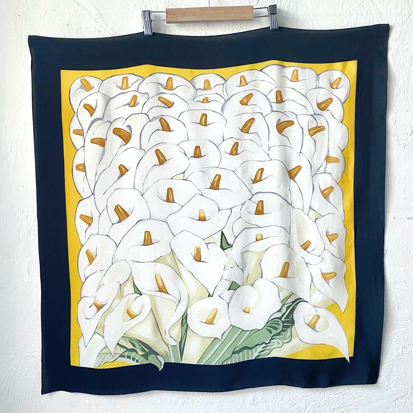 96 MET Calla Lily Silk Scarf