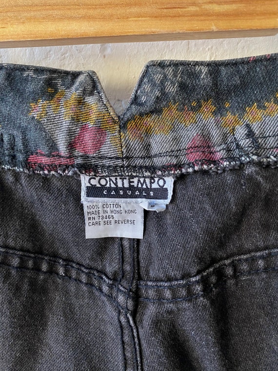 Contempo Casuals floral high waist jeans - 29 - image 5