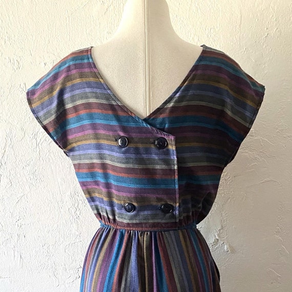 All that Jazz cotton blend stripe jumpsuit - image 3