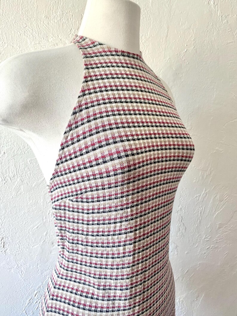 Urban Outfitters stickad miniklänning med halterneck bild 6