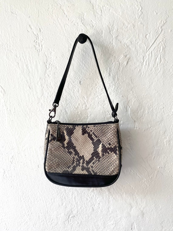 Donald J Pliner Snake Skin Handbag - Etsy
