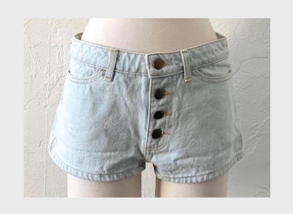 American Apparel jean shorts