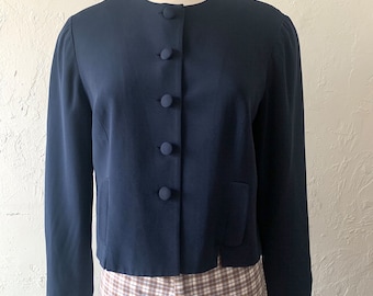 Vtg Talbots silk jacket