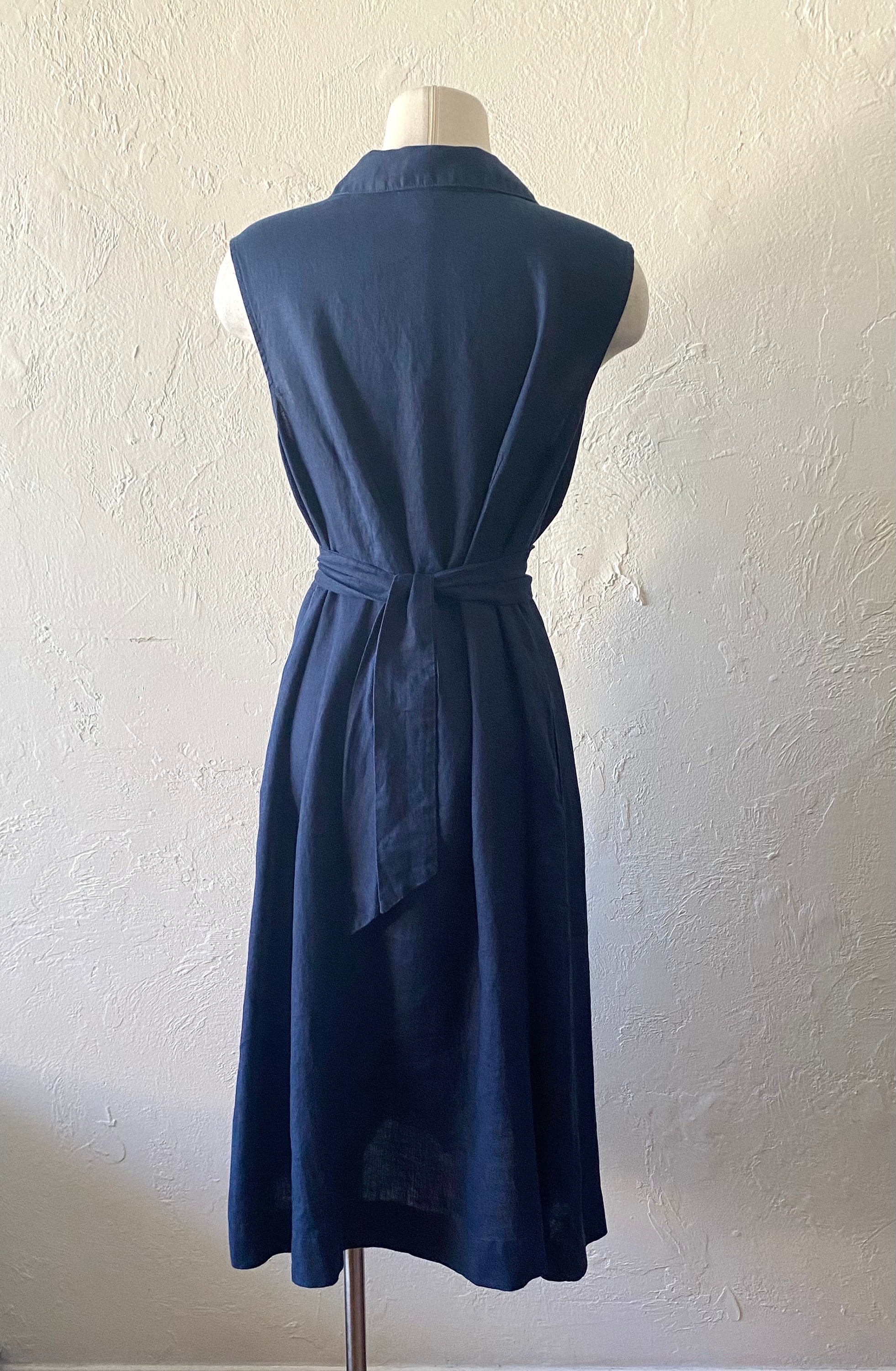 j peterman linen dress Toile Print Dress main image 1