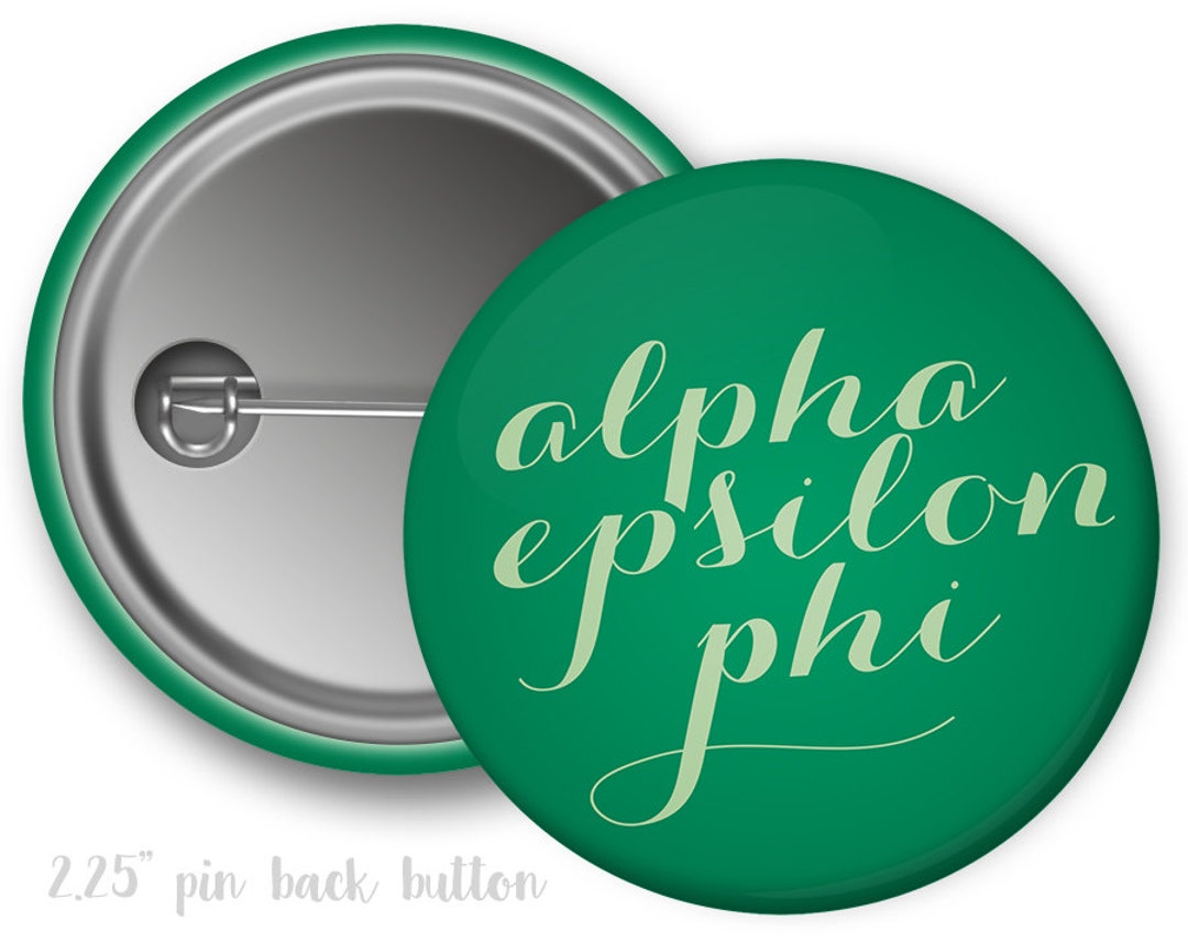 Aephi Alpha Epsilon Phi Single or Bulk 2.25 Pinback - Etsy