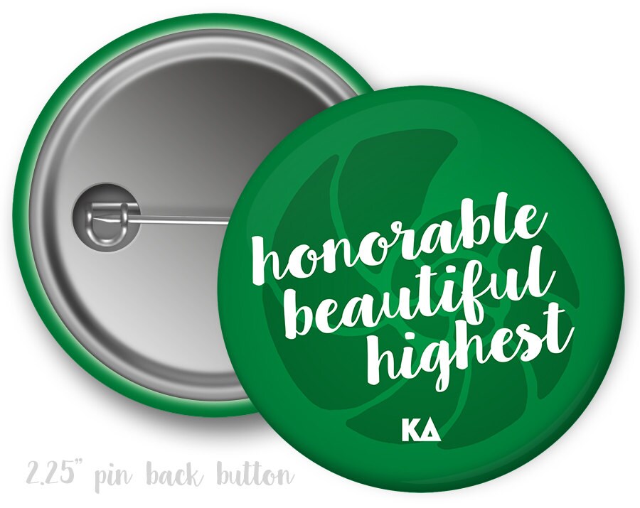 KD Kappa Delta We Stick Together Single or Bulk 2.25 Greek Pinback Sorority Button