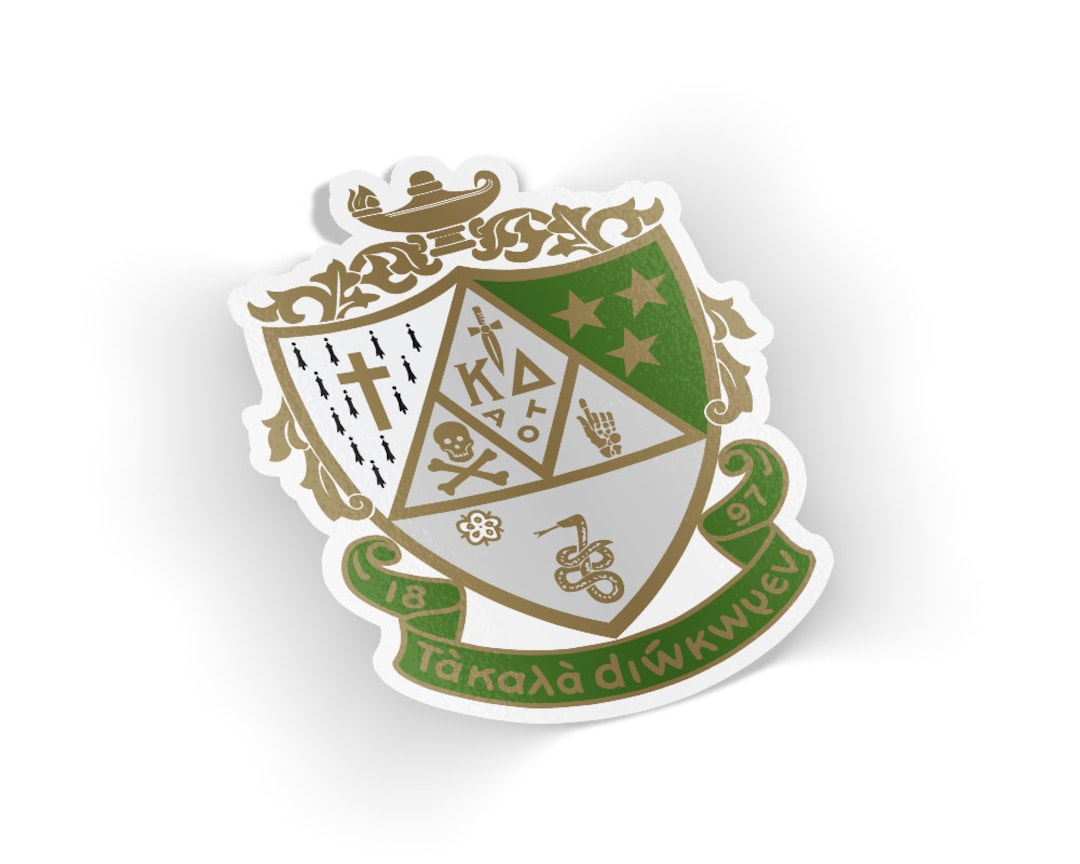 KD Kappa Delta Crest Sticker - Etsy
