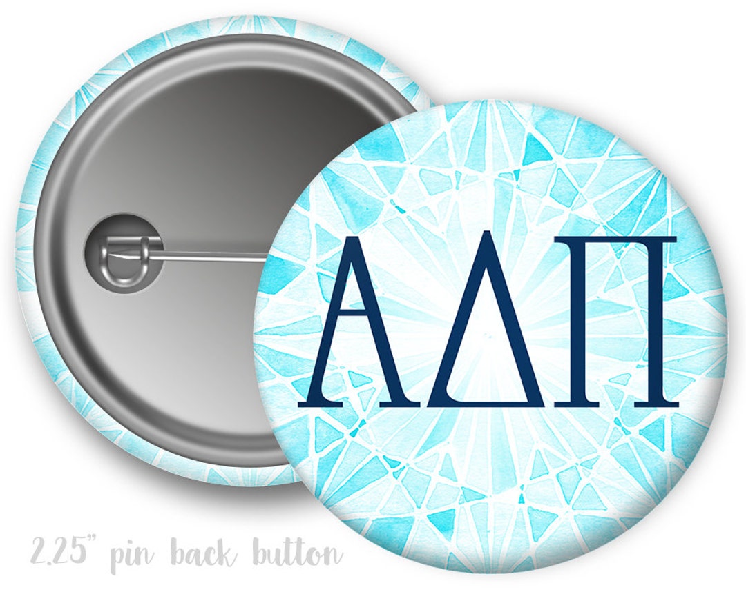 Adpi Alpha Delta Pi Diamond Single or Bulk 2.25 Pinback - Etsy