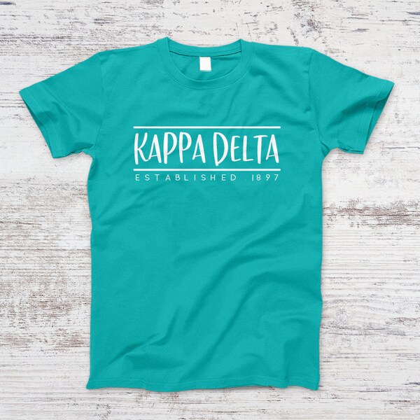 Kappa Delta Tshirt Etsy