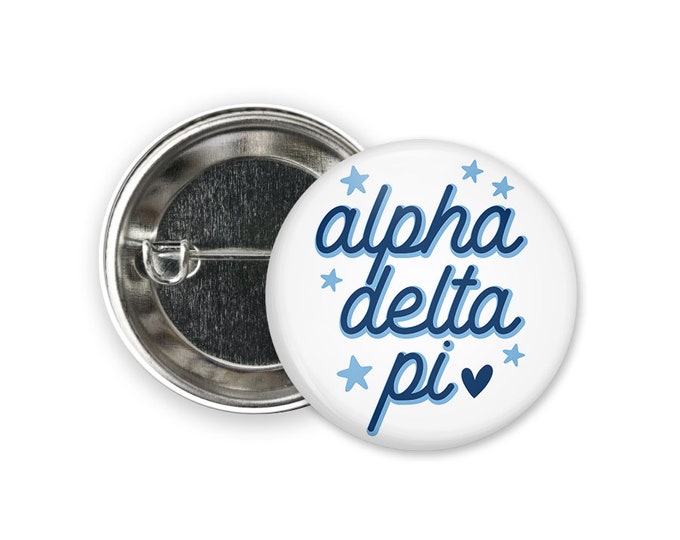 Adpi Alpha Delta Pi Leopard Single or Bulk 2.25 Pinback - Etsy