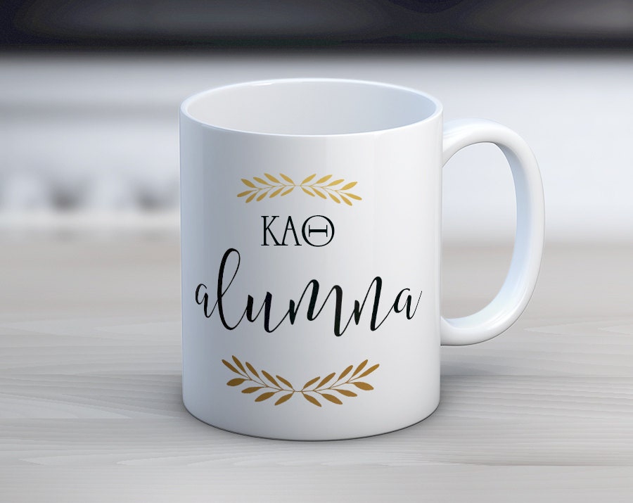 KAO Kappa Alpha Theta Alumna Mug Sorority Coffee Mug | Etsy