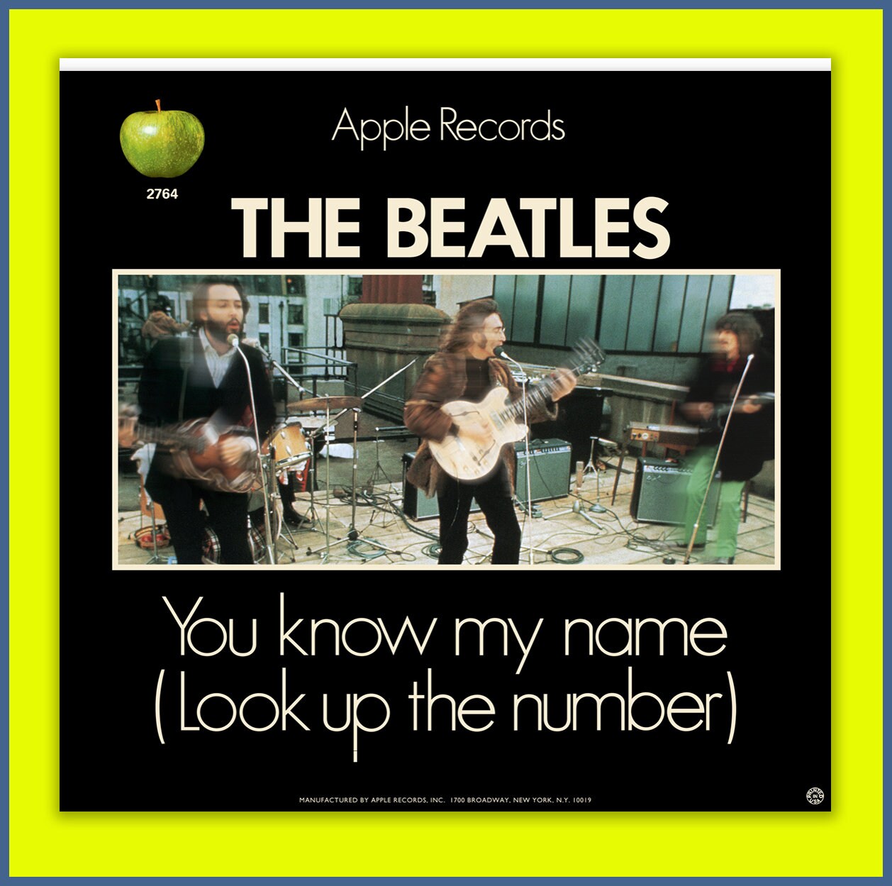THE BEATLES -- Let It Be B/w You Know My Name (look up the