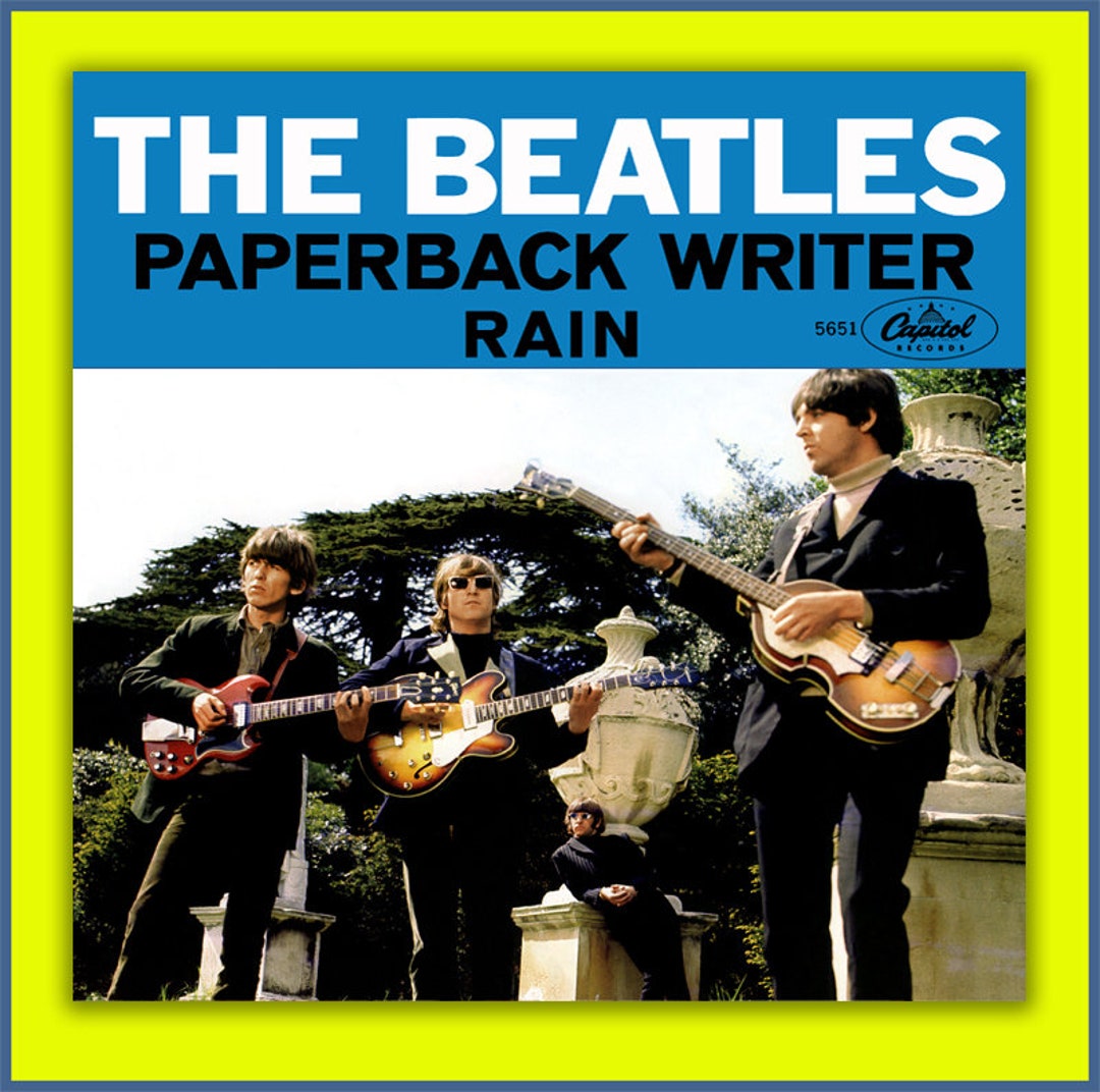 THE BEATLES -- Paperback Writer B/w Rain -- Capitol Fantasy