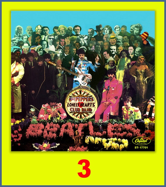THE BEATLES -- Sgt. Pepper Lonely Hearts Club Band #3