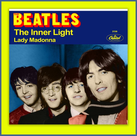 THE BEATLES -- Lady Madonna B/w the Inner Light -- Capitol