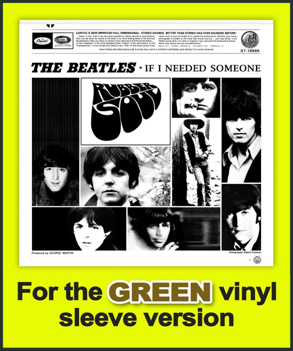 THE BEATLES -- Norwegian Wood B/w If I Needed Someone Pic Sleeve THE BEATLES -- Norwegian Wood B/w If I Needed Someone Pic Sleeve