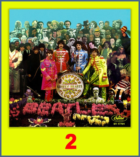 THE BEATLES -- Sgt. Pepper Lonely Hearts Club Band #2 Capitol