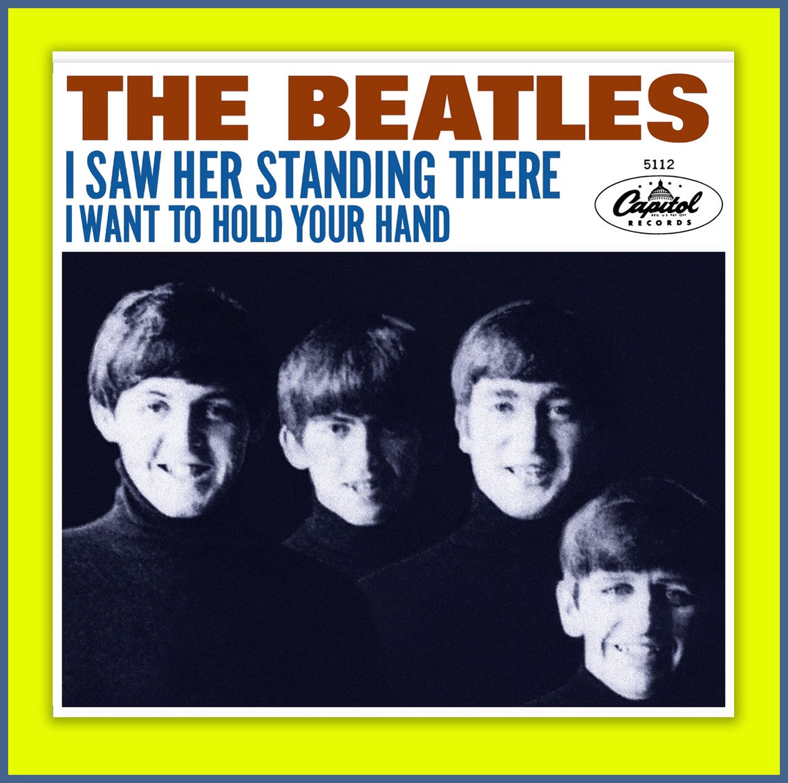 The Beatles I Want To Hold Your Hand Letras