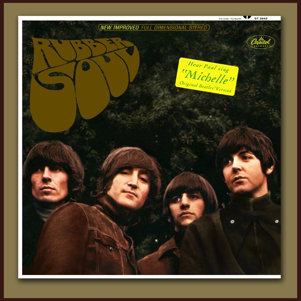 Rubber Soul Album Cover Etsy