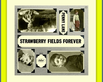 THE BEATLES -- Penny Lane b/w Strawberry Fields Forever- Capitol