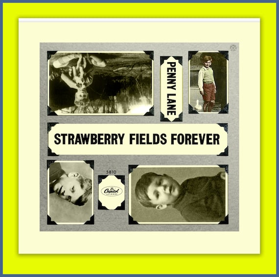 THE BEATLES -- Penny Lane b/w Strawberry Fields Forever- Capitol