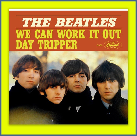 Beatles WeCanWorkItOut Day Tripper UK版EP 3 December 1965: UK single release: We Can Work It Out/Day