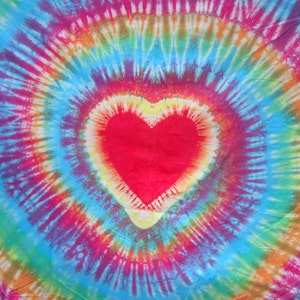 Tie Dye Sheets and Pillowcases