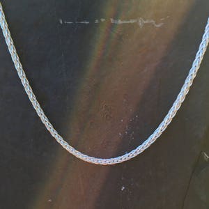 Sterling Silver Wheat Chain