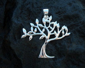 Sterling Silver Tree of Life Pendant - #442
