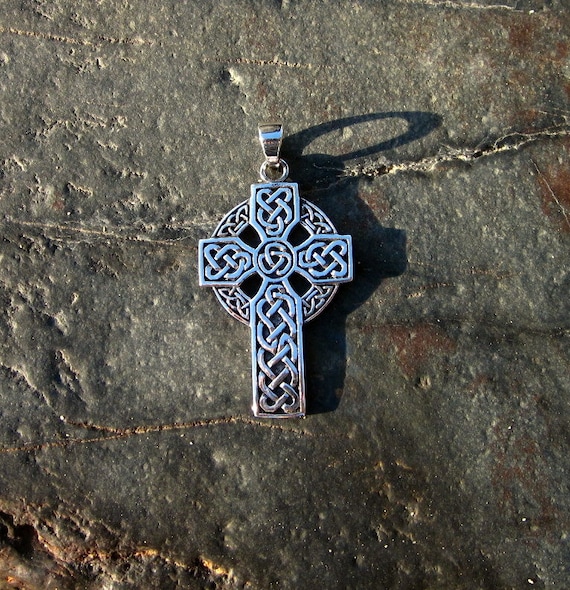 Sterling Silver Celtic Cross Pendant - #299