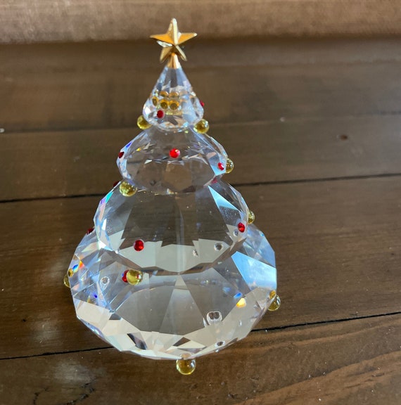 Defectuoso Conjugado Redondear a la baja Figura de árbol de Navidad de cristal de Swarovski - Etsy España Defectuoso Conjugado Redondear a la baja Figura de árbol de Navidad de cristal de Swarovski - Etsy España