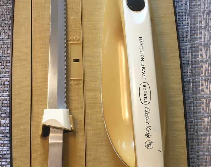 Vintage Hamilton Beach Scovill Wall Mount Electric Knife Etsy