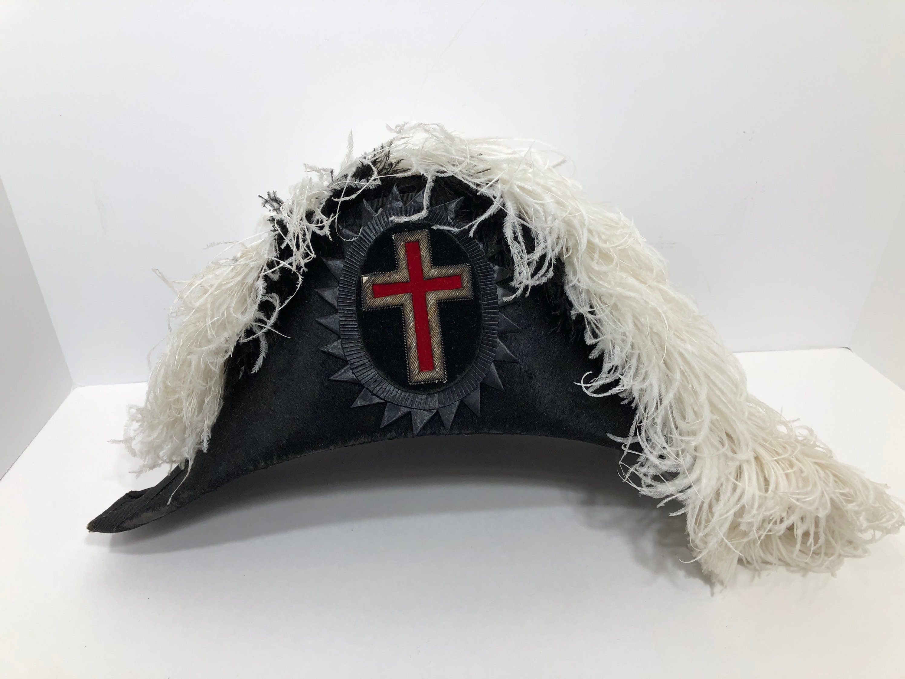 Vintage Masonic Knights Templar Hat 